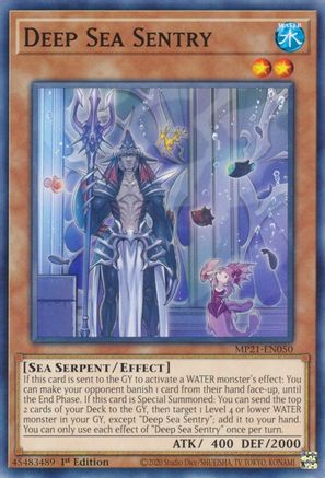 Deep Sea Sentry [MP21-EN050] Common - Yu-Gi-Oh! - Card Brawlers | Quebec | Canada |