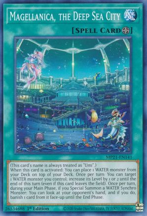 Magellanica, the Deep Sea City [MP21-EN141] Common - Yu-Gi-Oh! - Card Brawlers | Quebec | Canada |