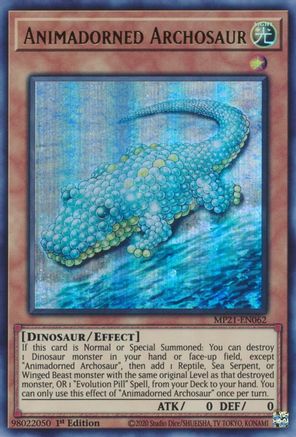 Animadorned Archosaur [MP21-EN062] Ultra Rare - Yu-Gi-Oh! - Card Brawlers | Quebec | Canada |