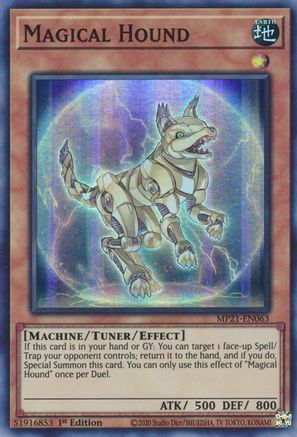 Magical Hound [MP21-EN063] Super Rare - Yu-Gi-Oh! - Card Brawlers | Quebec | Canada |