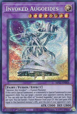 Invoked Augoeides [MP21-EN064] Prismatic Secret Rare - Yu-Gi-Oh! - Card Brawlers | Quebec | Canada |