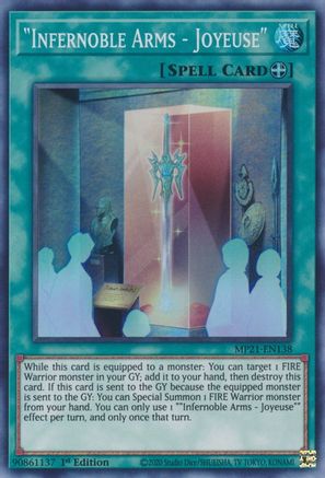Infernoble Arms - Joyeuse [MP21-EN138] Super Rare - Yu-Gi-Oh! - Card Brawlers | Quebec | Canada |