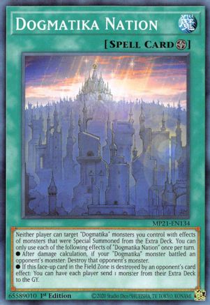 Dogmatika Nation [MP21-EN134] Common - Yu-Gi-Oh! - Card Brawlers | Quebec | Canada |