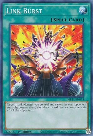 Link Burst [MP21-EN075] Common - Yu-Gi-Oh! - Card Brawlers | Quebec | Canada |