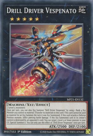Drill Driver Vespenato [MP21-EN132] Common - Yu-Gi-Oh! - Card Brawlers | Quebec | Canada |