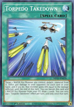 Torpedo Takedown [MP21-EN078] Common - Yu-Gi-Oh! - Card Brawlers | Quebec | Canada |