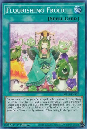 Flourishing Frolic [MP21-EN082] Common - Yu-Gi-Oh! - Card Brawlers | Quebec | Canada |