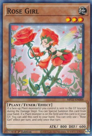 Rose Girl [MP21-EN088] Common - Yu-Gi-Oh! - Card Brawlers | Quebec | Canada |