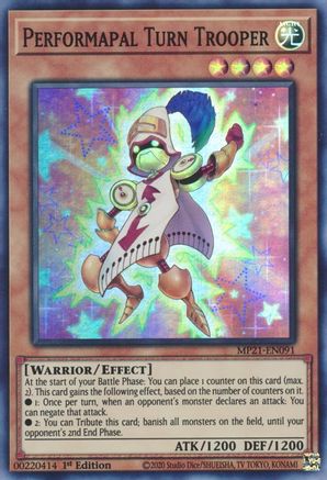 Performapal Turn Trooper [MP21-EN091] Super Rare - Yu-Gi-Oh! - Card Brawlers | Quebec | Canada |