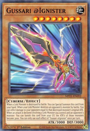 Gussari @Ignister [MP21-EN092] Common - Yu-Gi-Oh! - Card Brawlers | Quebec | Canada |