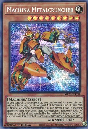 Machina Metalcruncher [MP21-EN094] Prismatic Secret Rare - Yu-Gi-Oh! - Card Brawlers | Quebec | Canada |