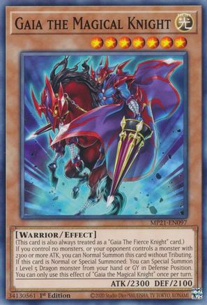 Gaia the Magical Knight [MP21-EN097] Common - Yu-Gi-Oh! - Card Brawlers | Quebec | Canada |