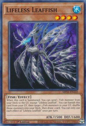 Lifeless Leaffish [MP21-EN122] Common - Yu-Gi-Oh! - Card Brawlers | Quebec | Canada |