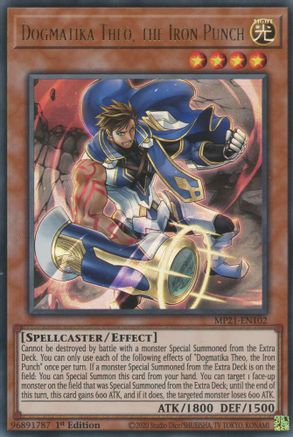 Dogmatika Theo, the Iron Punch [MP21-EN102] Ultra Rare - Yu-Gi-Oh! - Card Brawlers | Quebec | Canada |