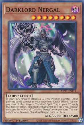 Darklord Nergal [MP21-EN119] Common - Yu-Gi-Oh! - Card Brawlers | Quebec | Canada |