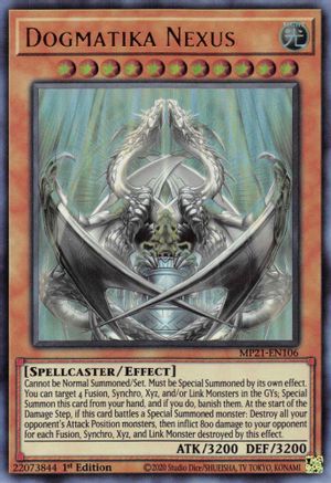 Dogmatika Nexus [MP21-EN106] Ultra Rare - Yu-Gi-Oh! - Card Brawlers | Quebec | Canada |
