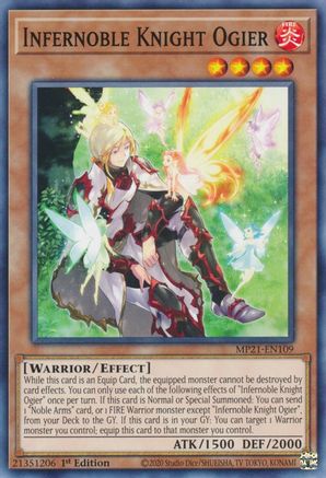 Infernoble Knight Ogier [MP21-EN109] Common - Yu-Gi-Oh! - Card Brawlers | Quebec | Canada |