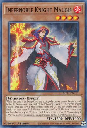 Infernoble Knight Maugis [MP21-EN111] Common - Yu-Gi-Oh! - Card Brawlers | Quebec | Canada |