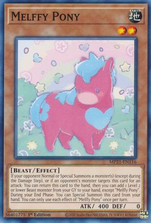 Melffy Pony [MP21-EN116] Common - Yu-Gi-Oh! - Card Brawlers | Quebec | Canada |