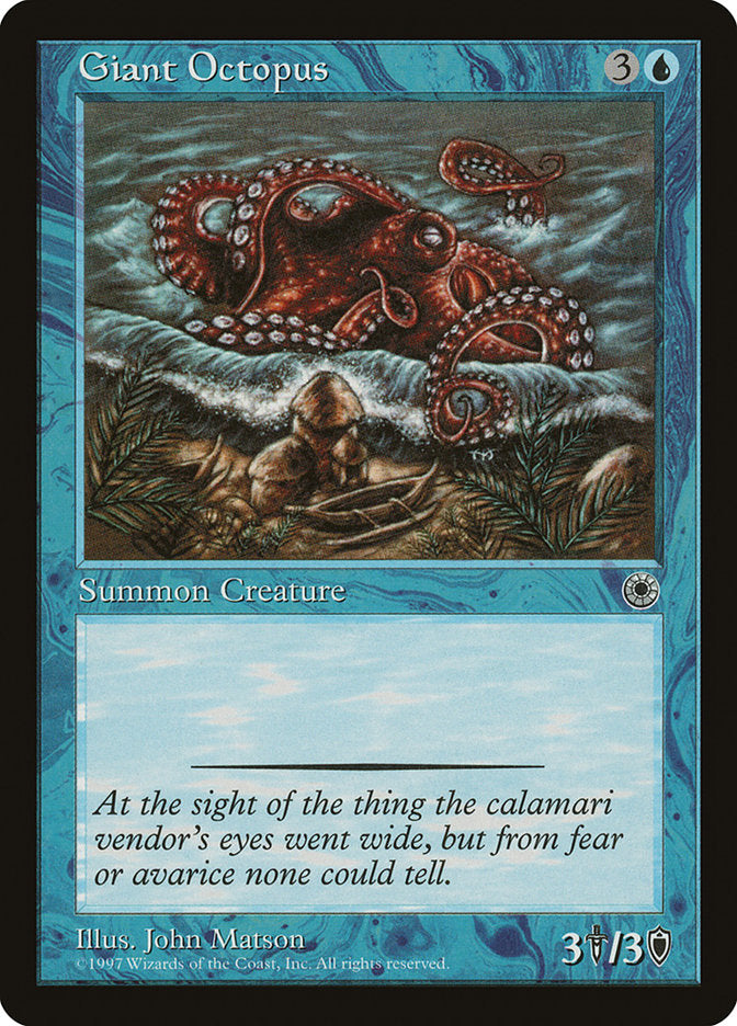 Giant Octopus [Portal] - Magic: The Gathering - Card Brawlers | Quebec | Canada |