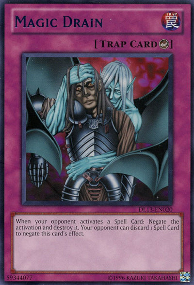 Magic Drain (Blue) [DL13-EN020] Rare - Yu-Gi-Oh! - Card Brawlers | Quebec | Canada |