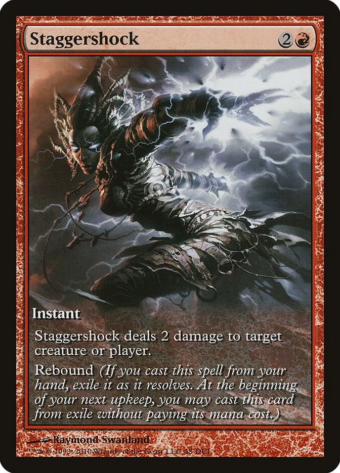 Staggershock (Game Day) (Extended Art) [Rise of the Eldrazi Promos] - Magic: The Gathering - Card Brawlers | Quebec | Canada |