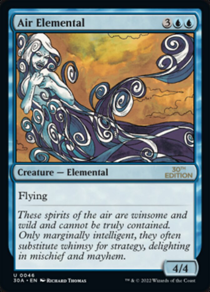 Air Elemental [30th Anniversary Edition] - Magic: The Gathering - Card Brawlers | Quebec | Canada |