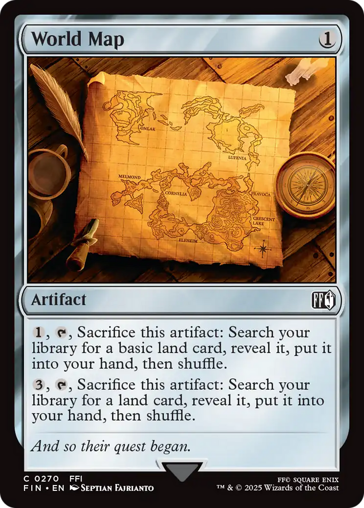 World Map [FINAL FANTASY] - Magic: The Gathering - Card Brawlers | Quebec | Canada |
