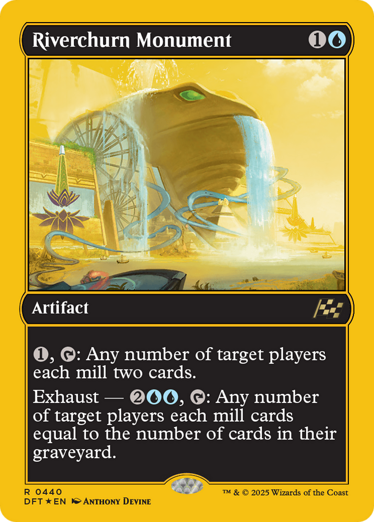 Riverchurn Monument (First-Place Foil) [Aetherdrift] - Magic: The Gathering - Card Brawlers | Quebec | Canada |