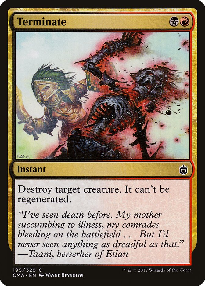 Terminate [Commander Anthology] - Magic: The Gathering - Card Brawlers | Quebec | Canada |