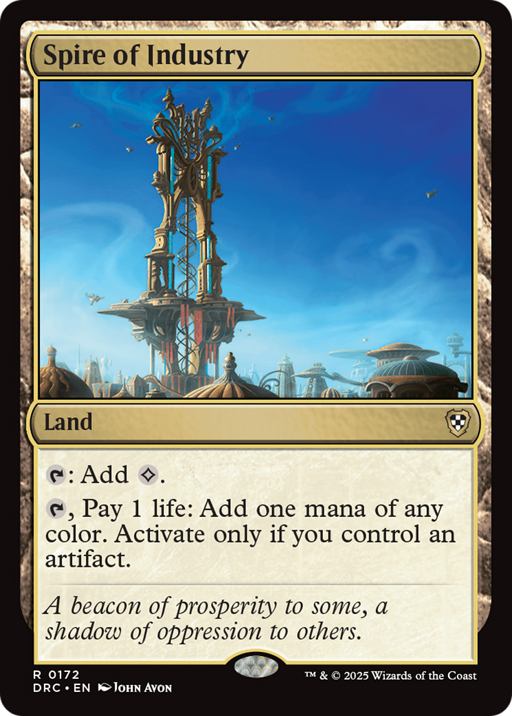 Spire of Industry [Aetherdrift Commander] - Magic: The Gathering - Card Brawlers | Quebec | Canada |