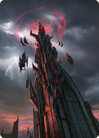 Barad-dur Art Card [The Lord of the Rings: Tales of Middle-earth Art Series] - Magic: The Gathering - Card Brawlers | Quebec | Canada |