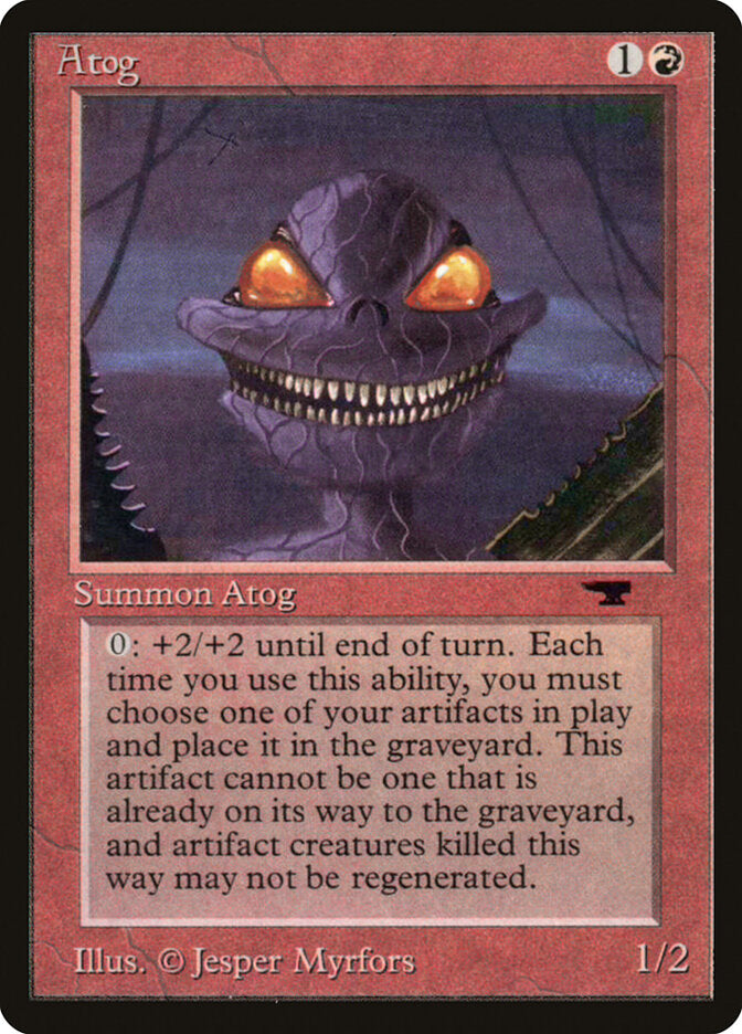 Atog (Misprinted) [Antiquities] - Magic: The Gathering - Card Brawlers | Quebec | Canada |