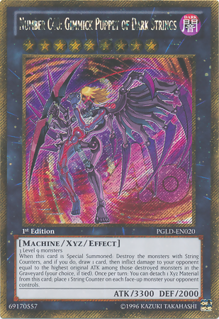 Number C40: Gimmick Puppet of Dark Strings [PGLD-EN020] Gold Secret Rare - Yu-Gi-Oh! - Card Brawlers | Quebec | Canada |