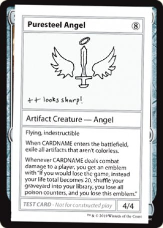 Puresteel Angel (2021 Edition) [Mystery Booster Playtest Cards] - Magic: The Gathering - Card Brawlers | Quebec | Canada |