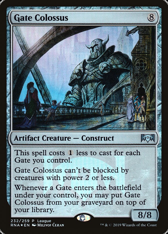 Gate Colossus (League) [Ravnica Allegiance Promos] - Magic: The Gathering - Card Brawlers | Quebec | Canada |