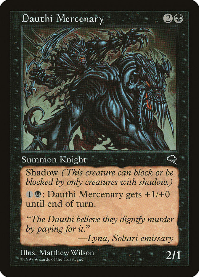 Dauthi Mercenary [Tempest] - Magic: The Gathering - Card Brawlers | Quebec | Canada |