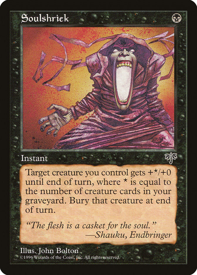 Soulshriek [Mirage] - Magic: The Gathering - Card Brawlers | Quebec | Canada |
