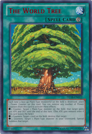 The World Tree (Red) [DL18-EN012] Rare - Yu-Gi-Oh! - Card Brawlers | Quebec | Canada |