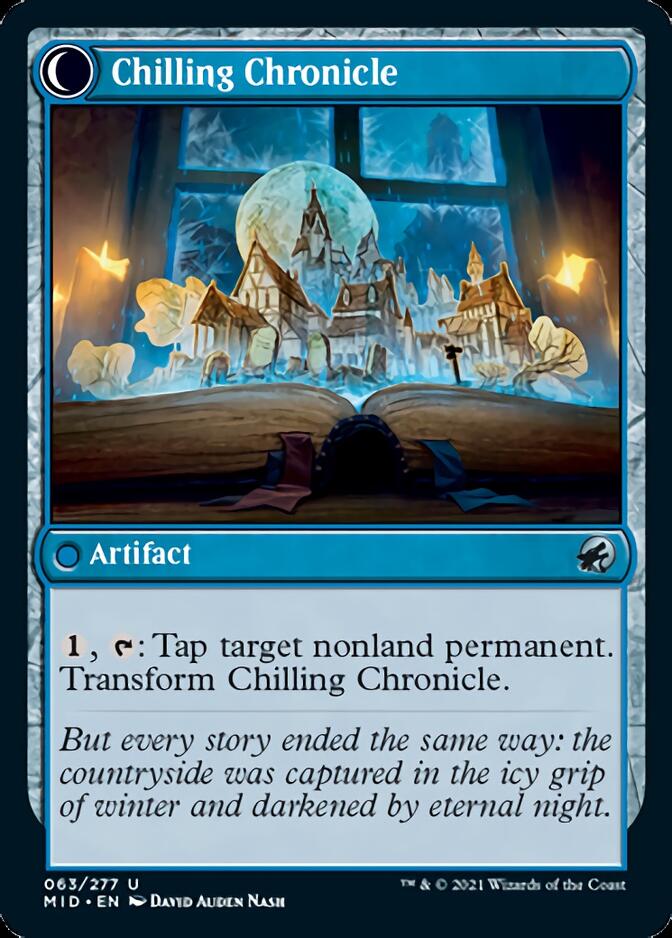Mysterious Tome // Chilling Chronicle [Innistrad: Midnight Hunt] - Magic: The Gathering - Card Brawlers | Quebec | Canada |