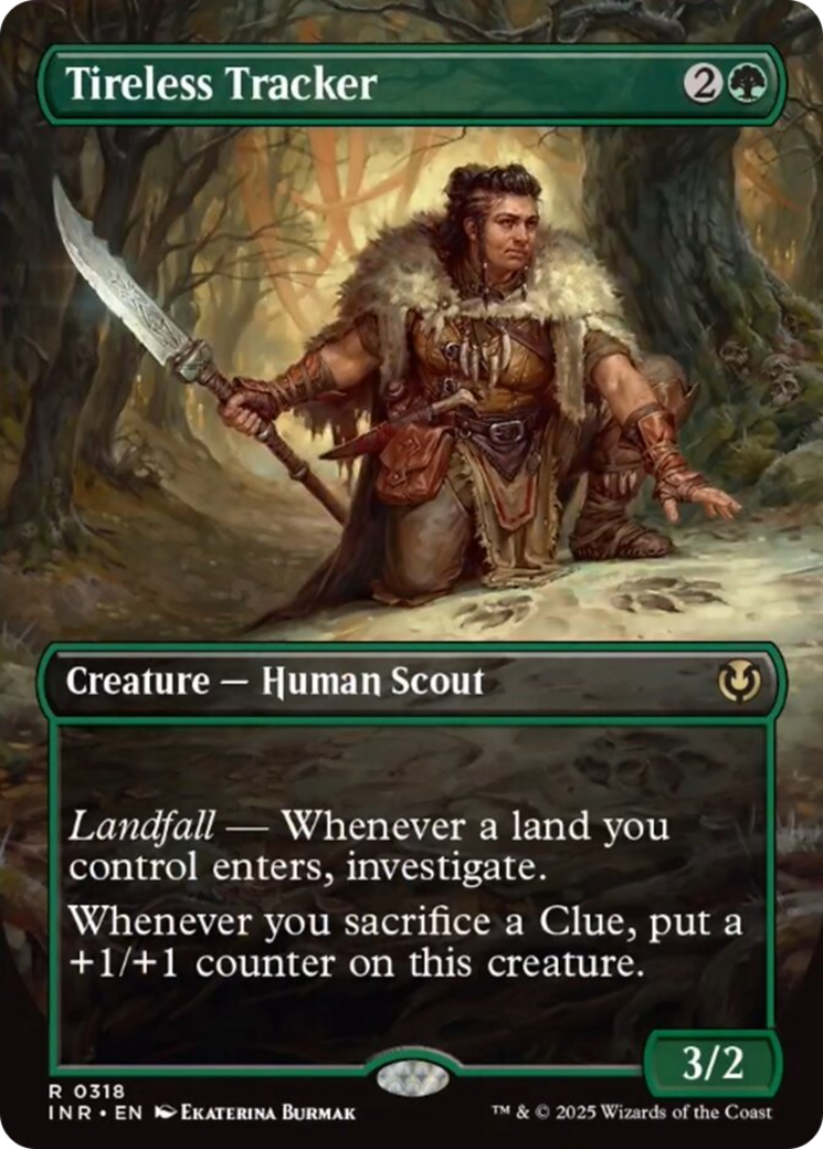 Tireless Tracker (Borderless) [Innistrad Remastered] - Magic: The Gathering - Card Brawlers | Quebec | Canada |