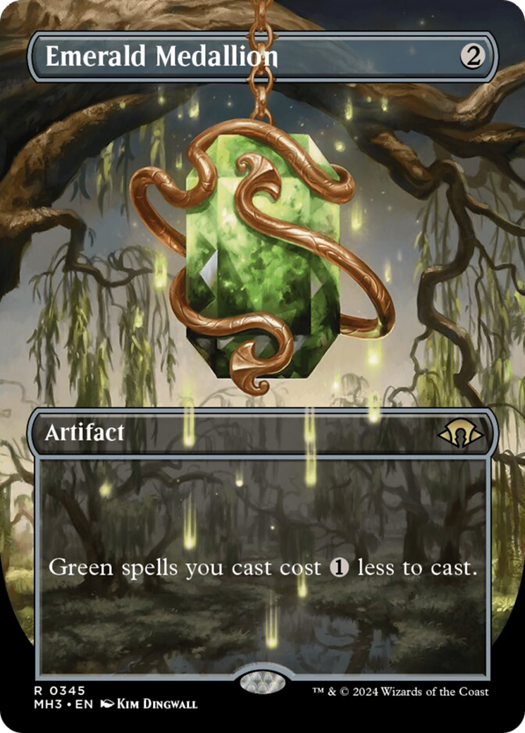 Emerald Medallion (Borderless) [Modern Horizons 3] - Magic: The Gathering - Card Brawlers | Quebec | Canada |