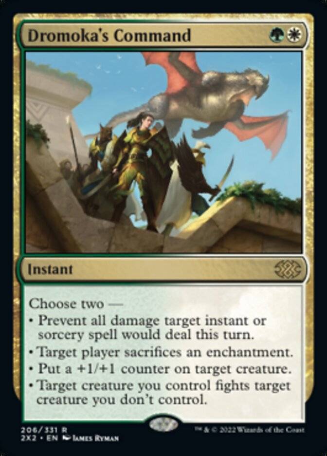 Dromoka's Command [Double Masters 2022] - Magic: The Gathering - Card Brawlers | Quebec | Canada |