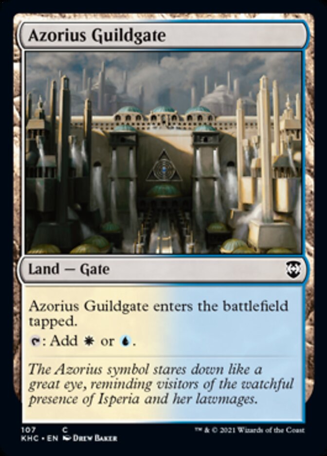 Azorius Guildgate [Kaldheim Commander] - Magic: The Gathering - Card Brawlers | Quebec | Canada |