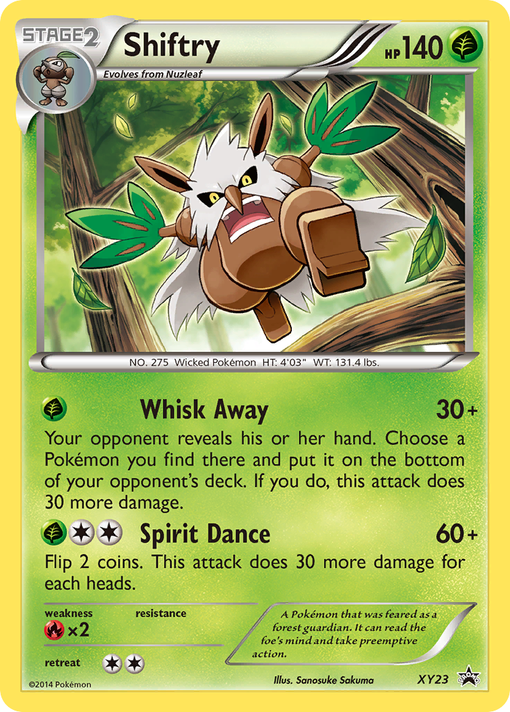 Shiftry (XY23) [XY: Black Star Promos] - Pokémon - Card Brawlers | Quebec | Canada |