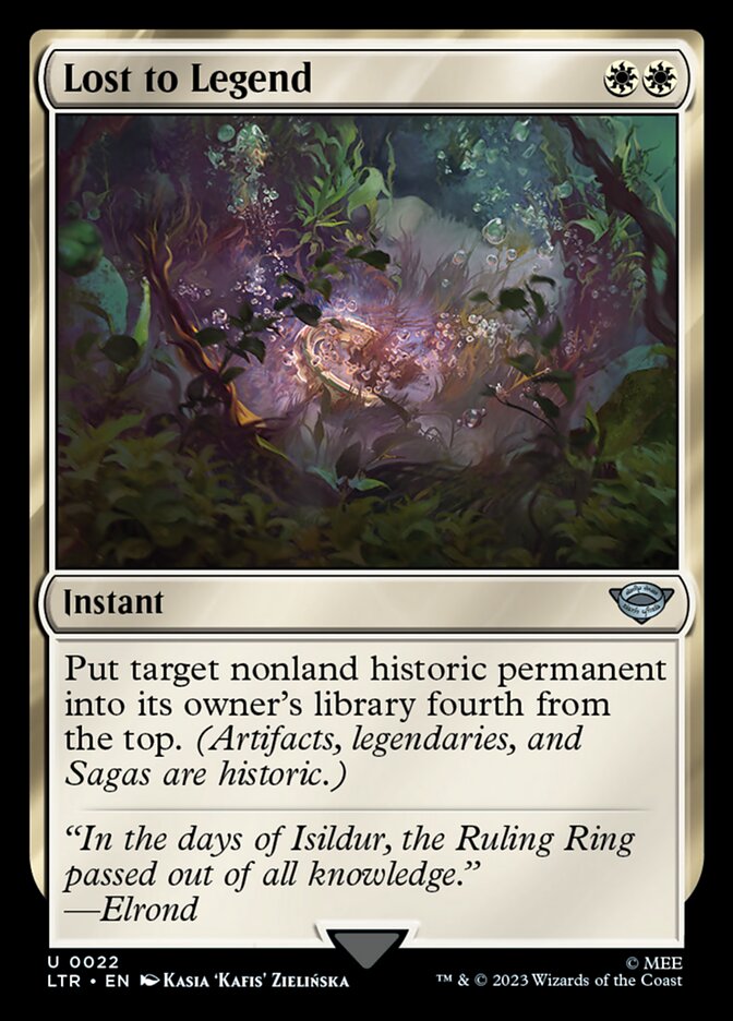 Lost to Legend [The Lord of the Rings: Tales of Middle-Earth] - Magic: The Gathering - Card Brawlers | Quebec | Canada |
