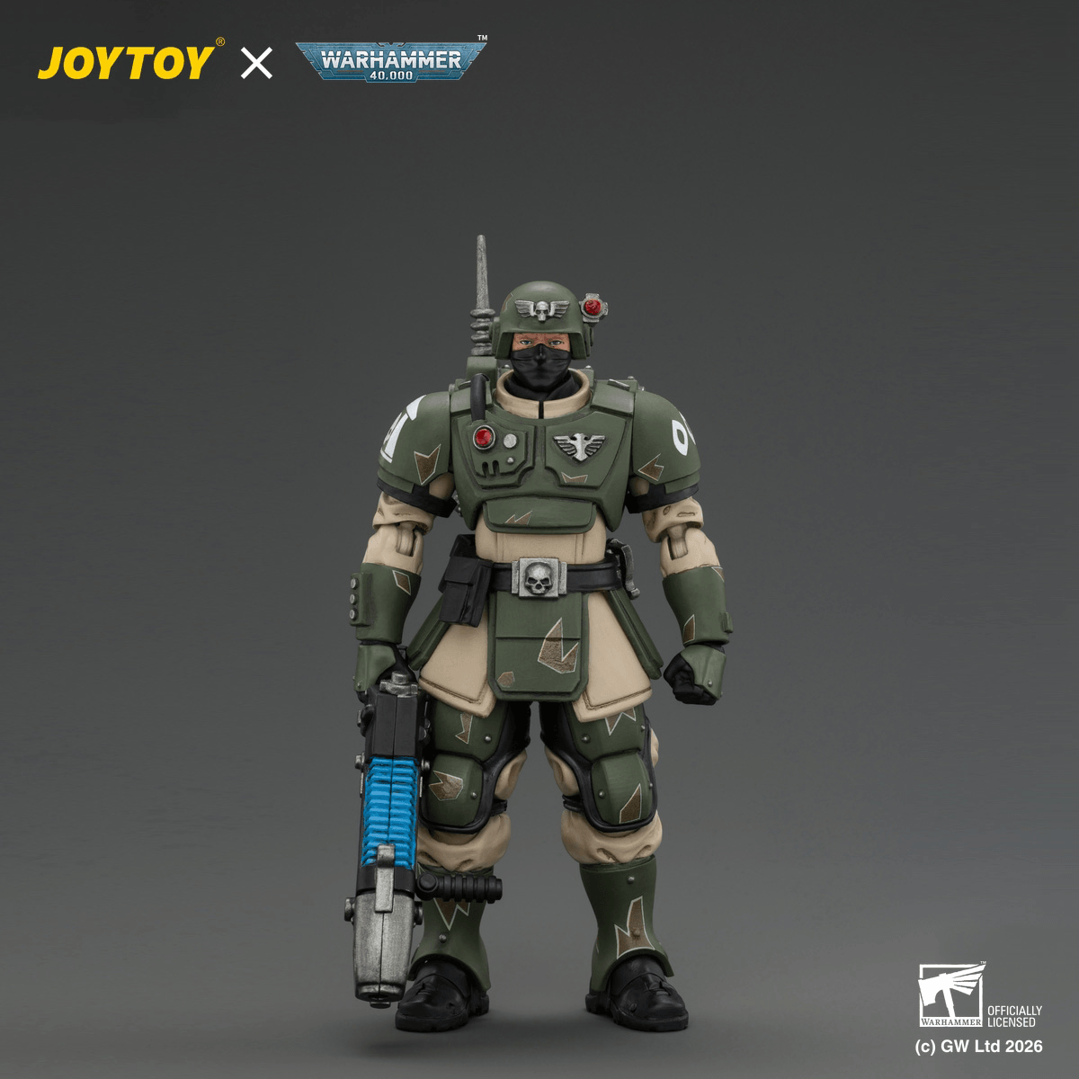 JOYTOY - Warhammer 40k - Astra Militarum - Kasrkin 4 with Plasma Gun - (PREORDER) October 30, 2026