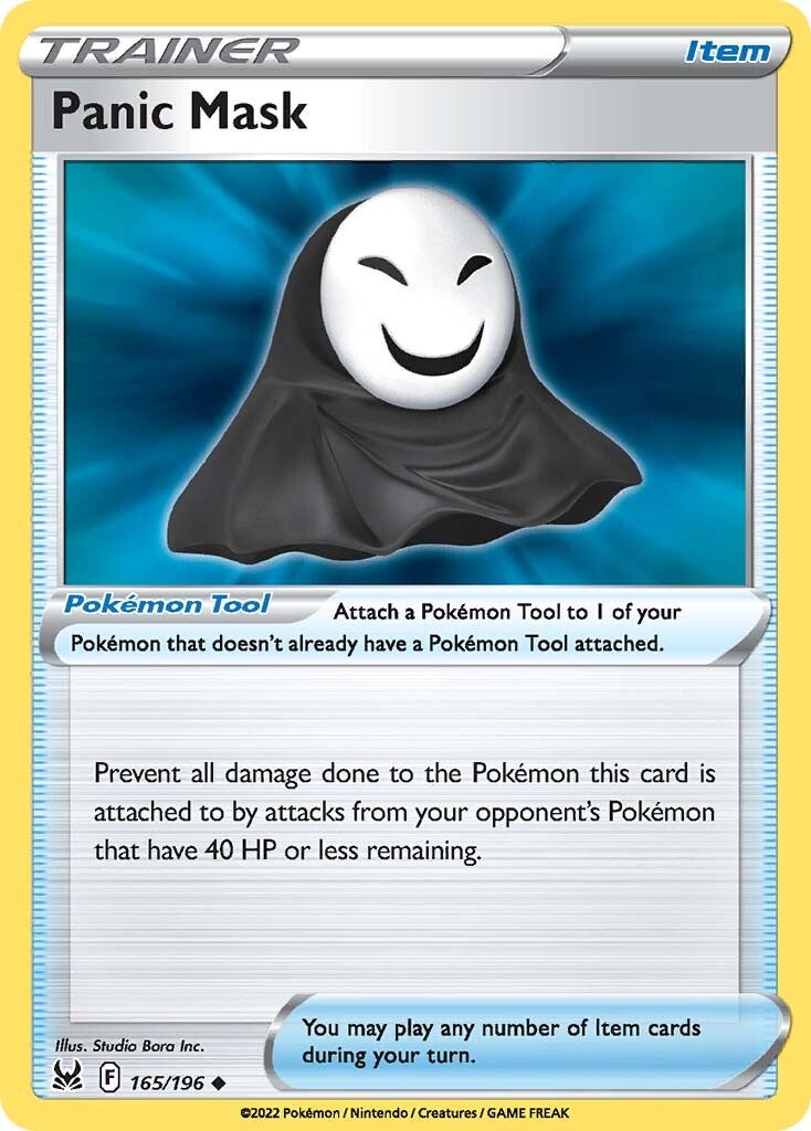 Panic Mask (165/196) [Sword & Shield: Lost Origin] - Pokémon - Card Brawlers | Quebec | Canada |