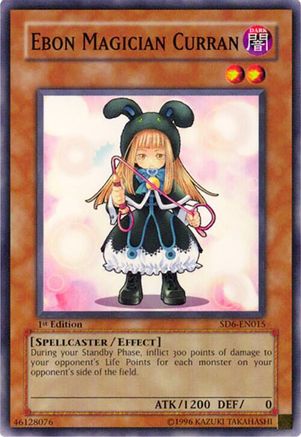 Ebon Magician Curran (SD6-EN015) Common / Short Print