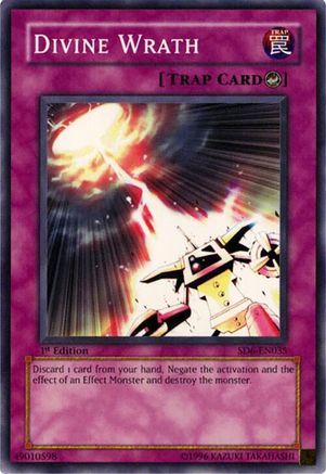 Divine Wrath (SD6-EN035) Common / Short Print